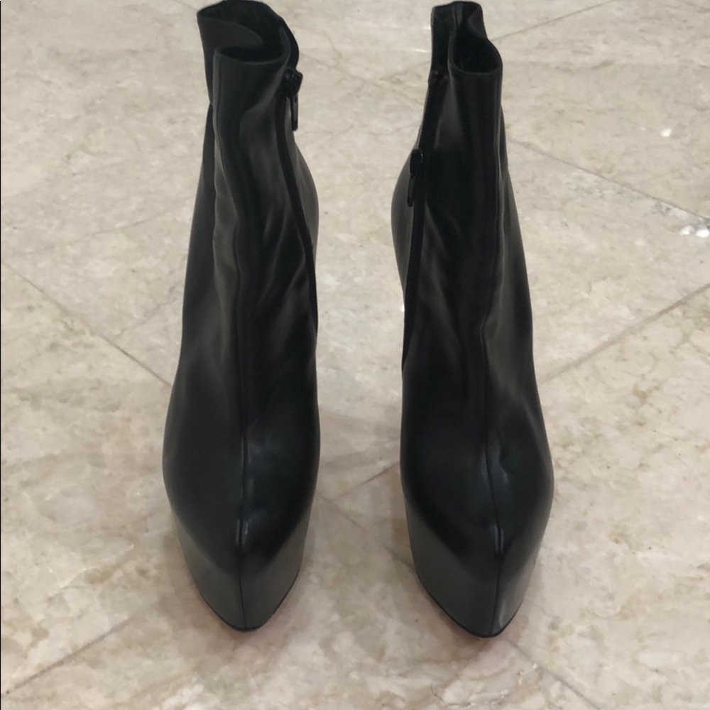 Christian Louboutin black ankle boots
